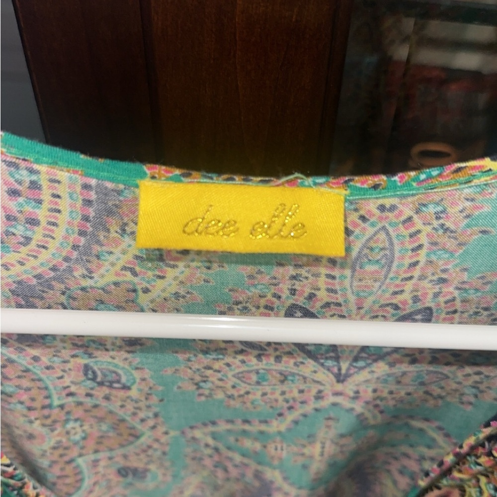 Dee Elle Multicolor Paisley Romper - Picture 2 of 2